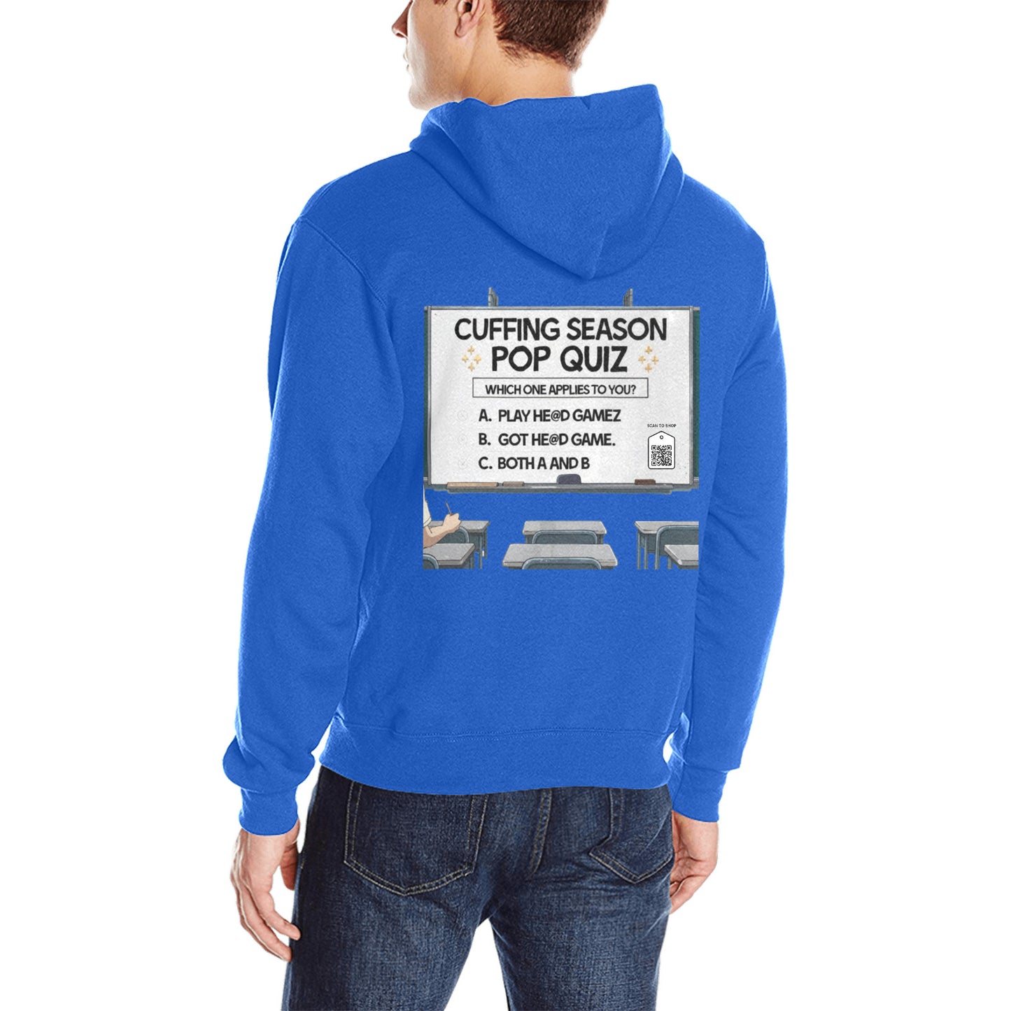 Balense.net Cuffing Season Quiz novelty 100% Cotton Classic Hoodie