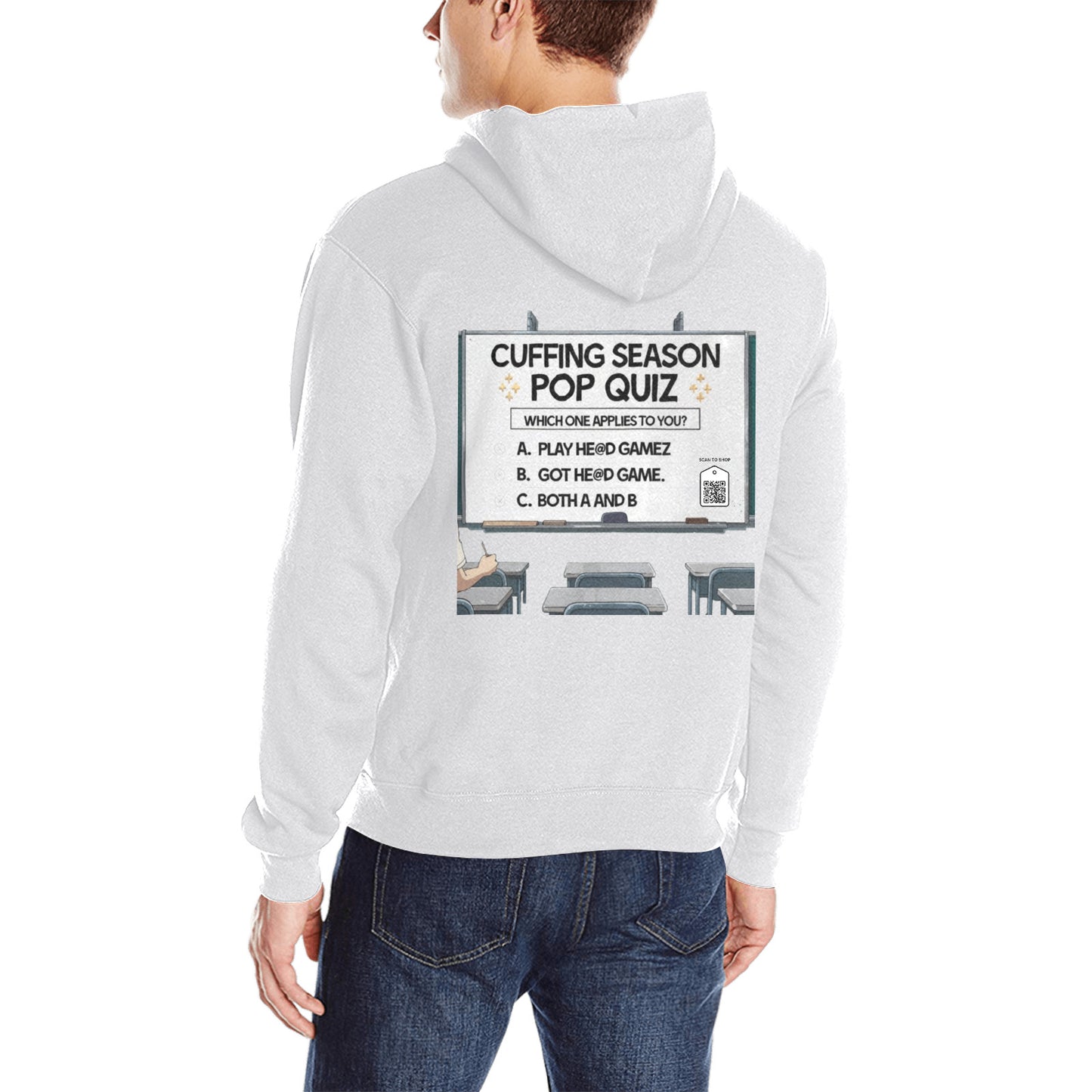 Balense.net Cuffing Season Quiz novelty 100% Cotton Classic Hoodie