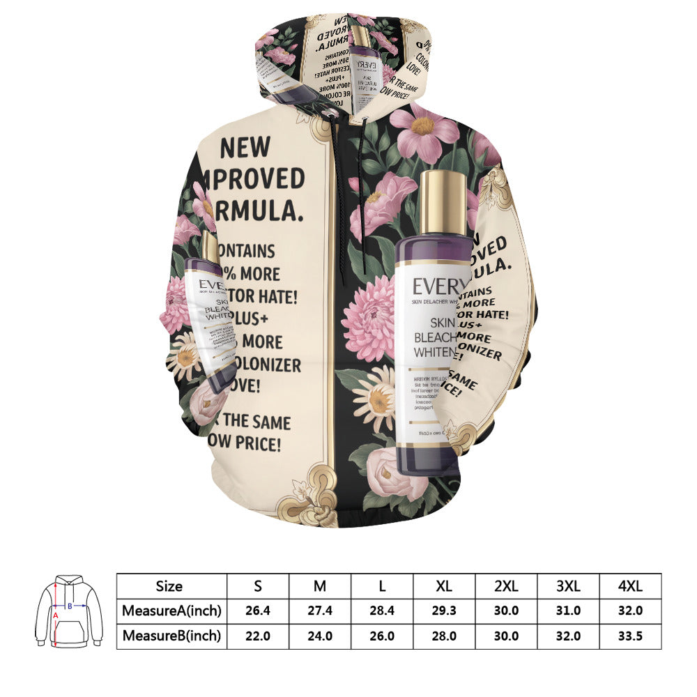 Balense.net Revel'n in Melanin Anti Bleaching Concept Fleece Hoodie