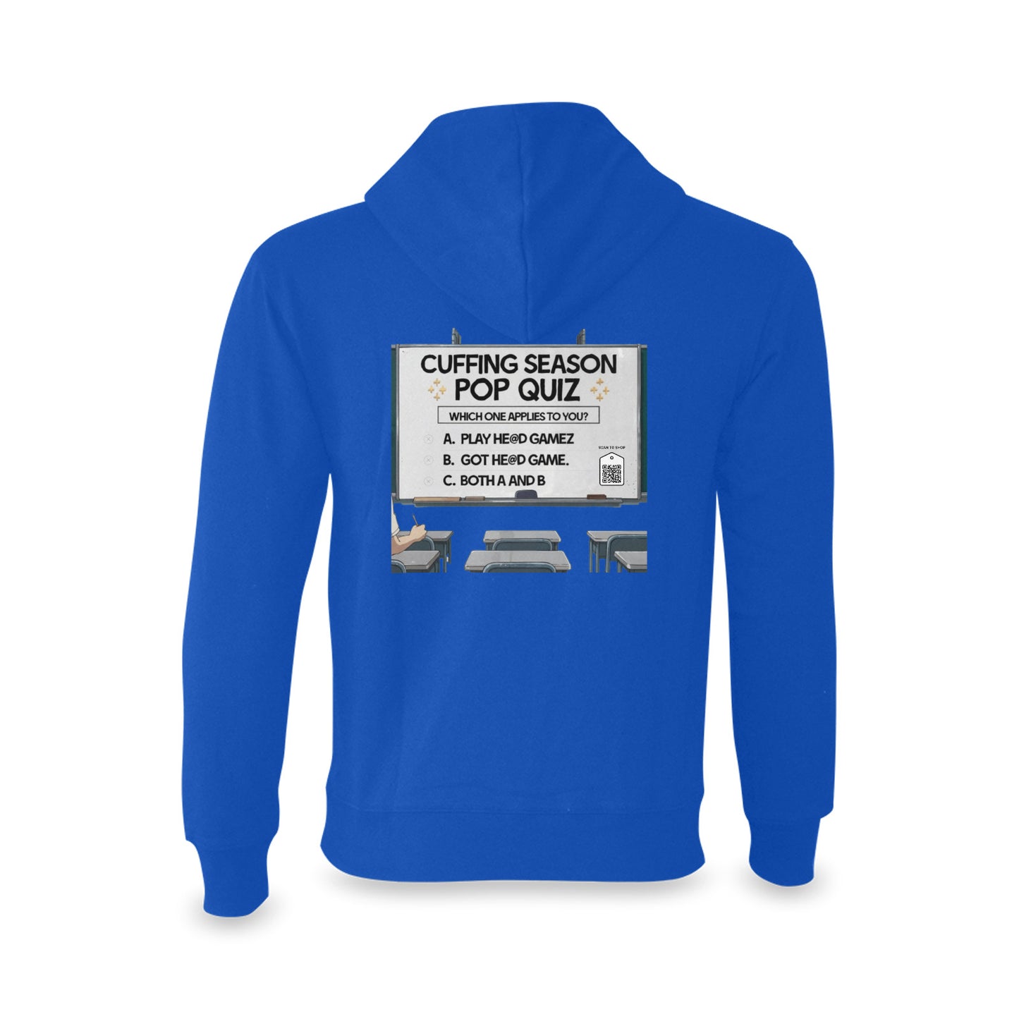 Balense.net Cuffing Season Quiz novelty 100% Cotton Classic Hoodie