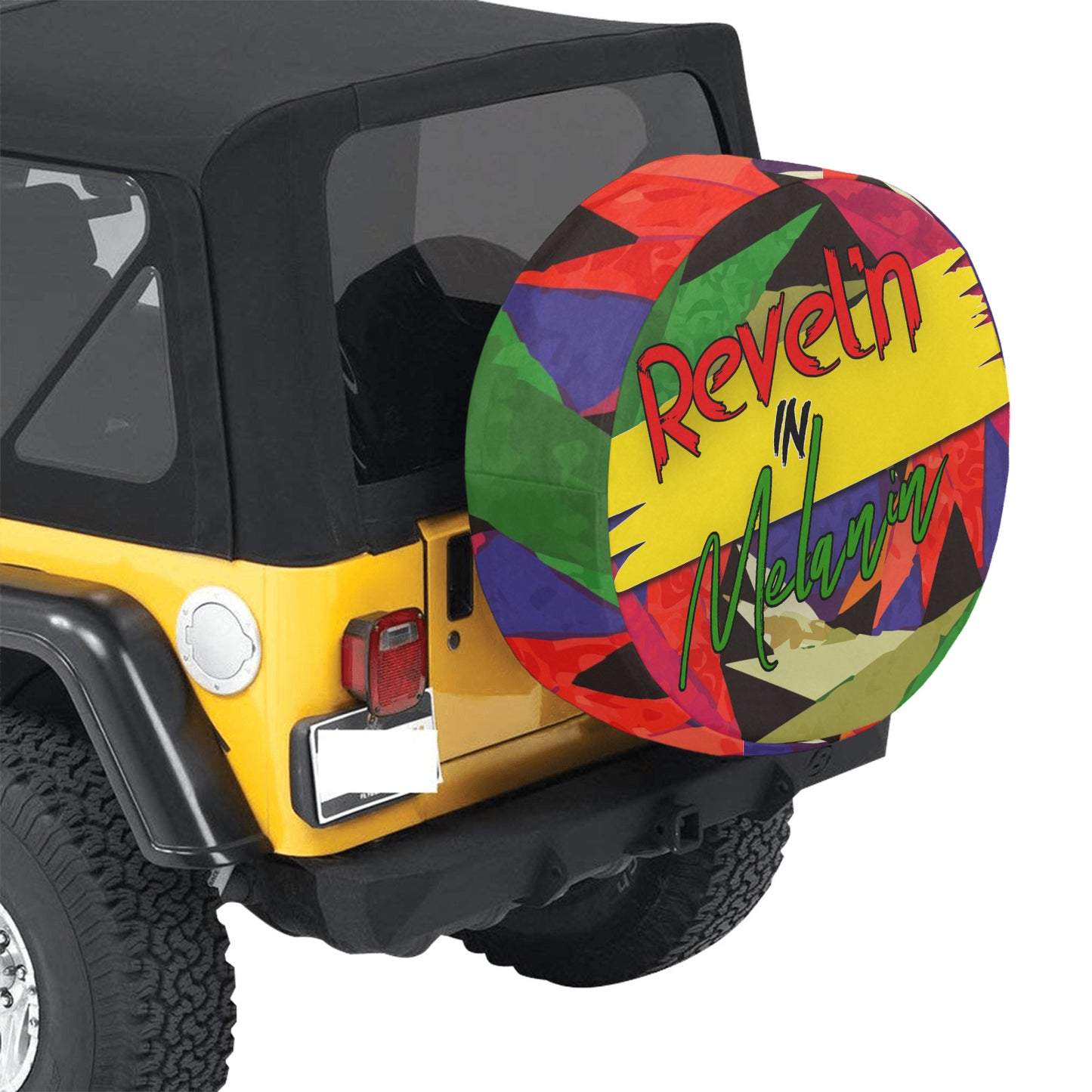 Revel'n in Melanin Spare Tire Cover(Large)(17")