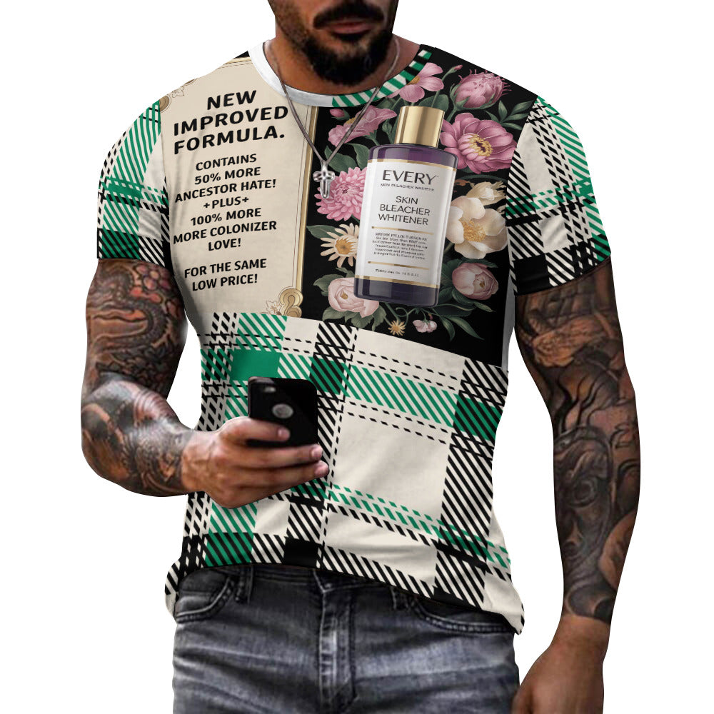 Balense.net Revel'n in Melanin Concept Men's Cotton T-shirt