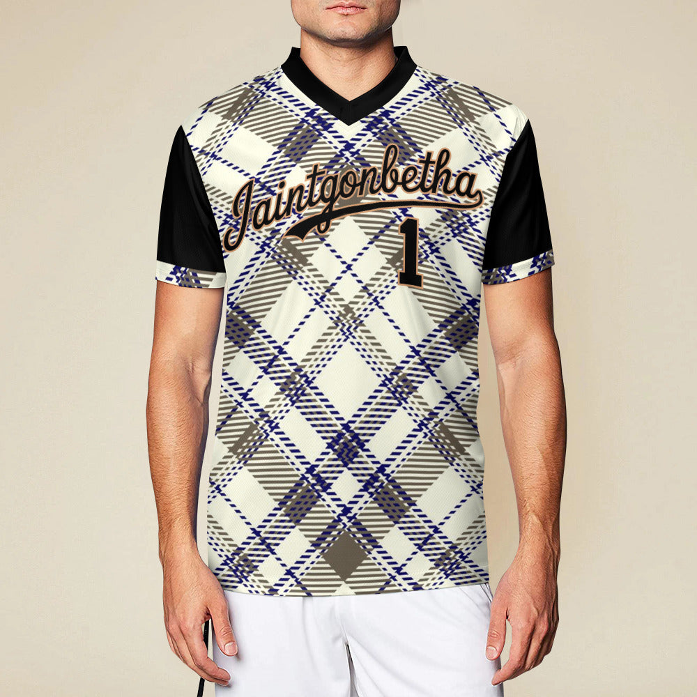 T.R.I.P. Tha1 Football V-neck Foorball Jersey