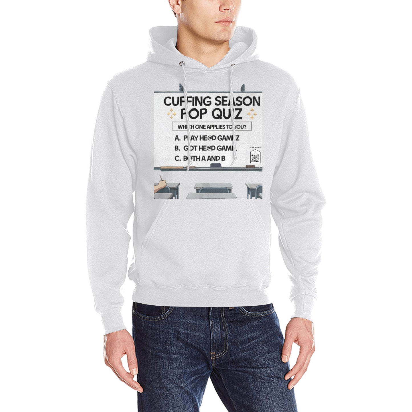Balense.net Cuffing Season Quiz novelty 100% Cotton Classic Hoodie