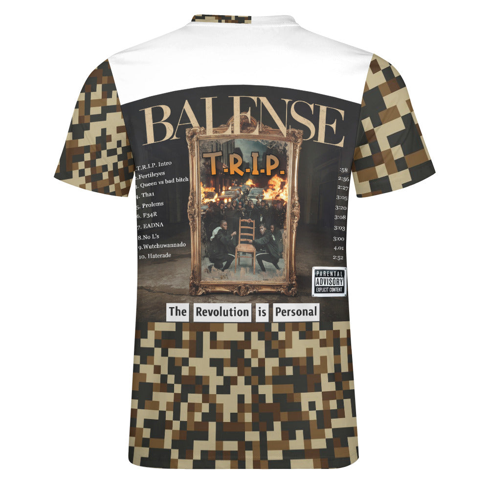 T.R.I.P. Albumcover Pixlated Tee Mens