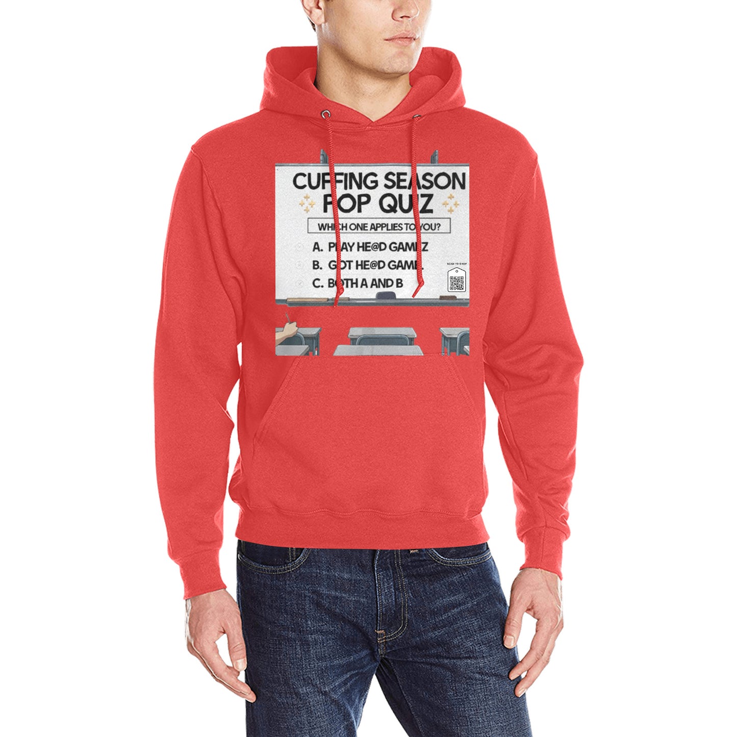Balense.net Cuffing Season Quiz novelty 100% Cotton Classic Hoodie