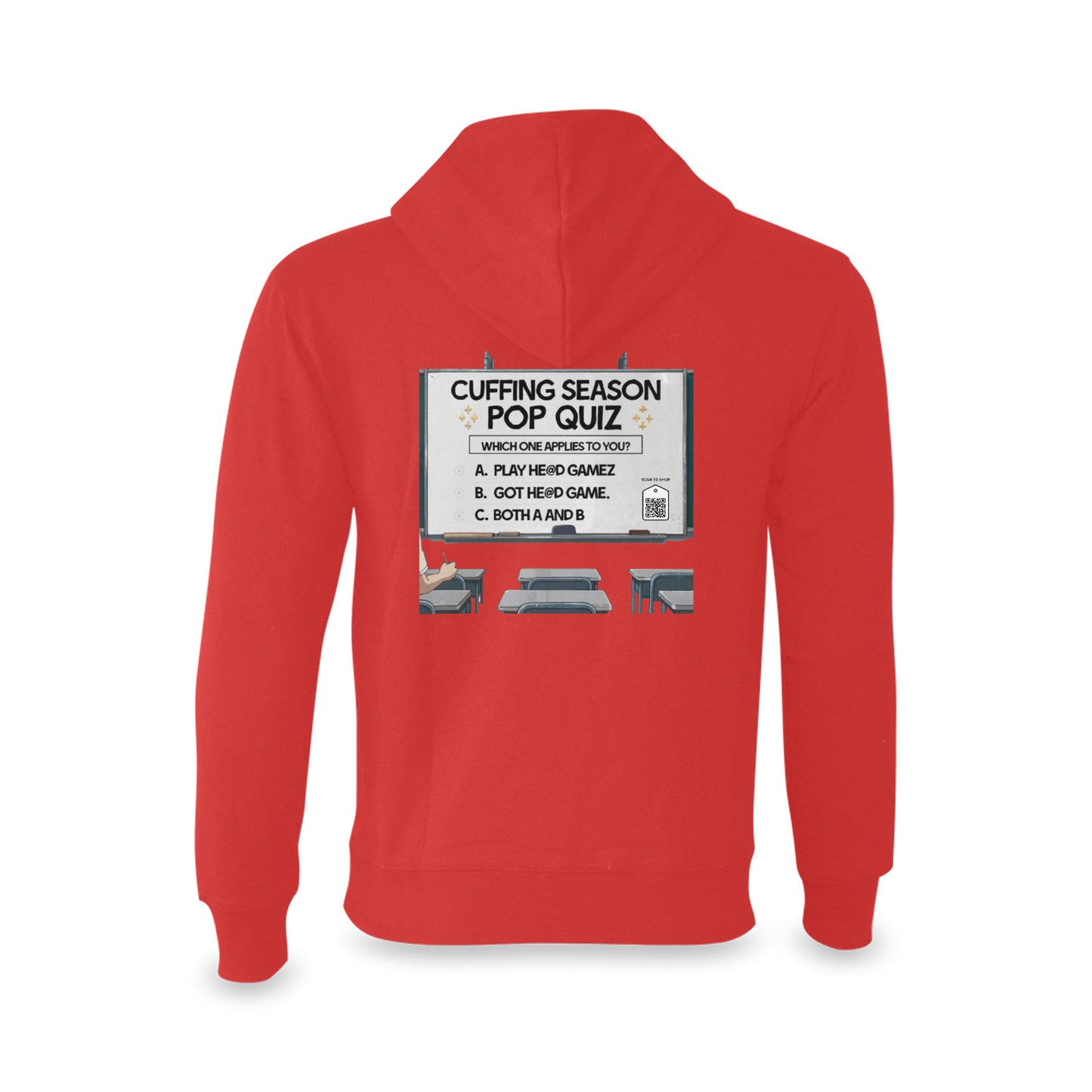 Balense.net Cuffing Season Quiz novelty 100% Cotton Classic Hoodie