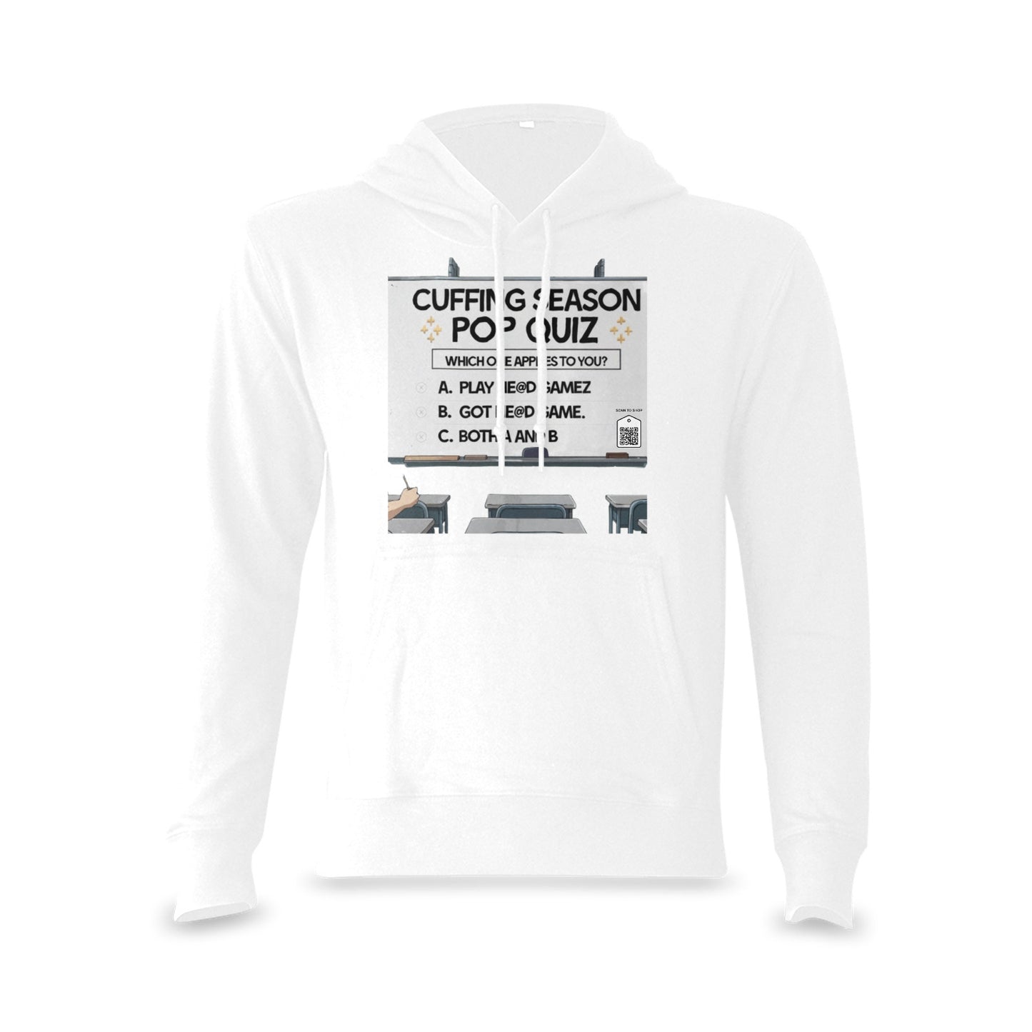 Balense.net Cuffing Season Quiz novelty 100% Cotton Classic Hoodie