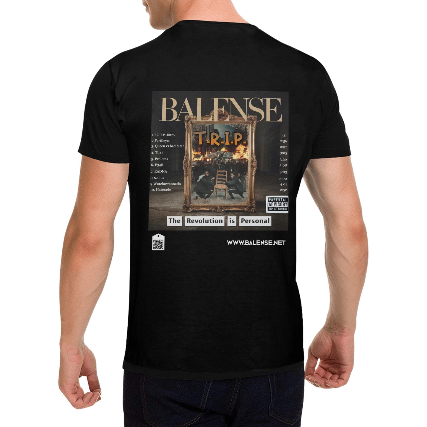 T.R.I.P. Album Cover T-shirt 100% Cotton