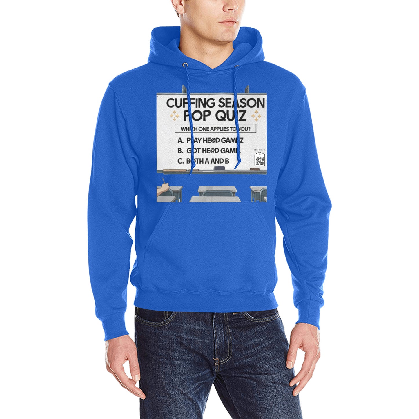 Balense.net Cuffing Season Quiz novelty 100% Cotton Classic Hoodie