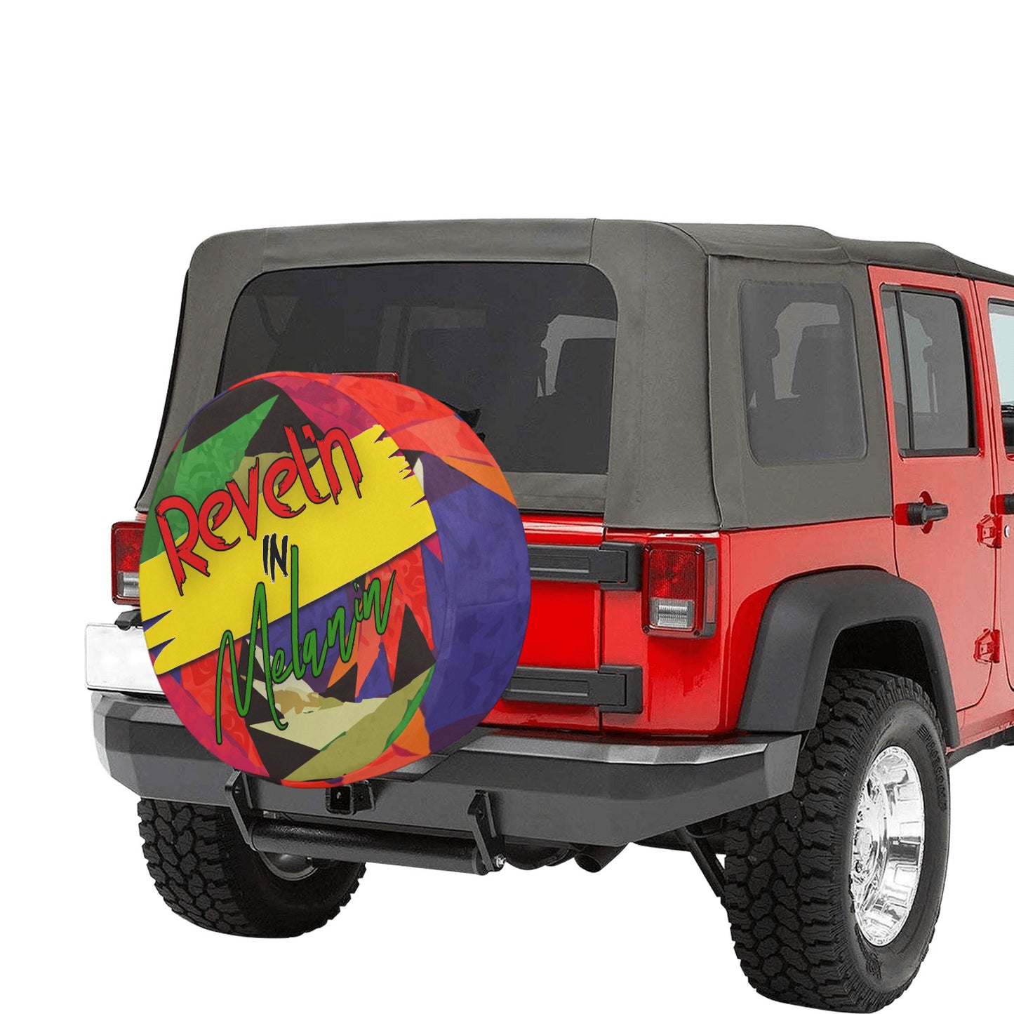 Revel'n in Melanin Spare Tire Cover(Large)(17")