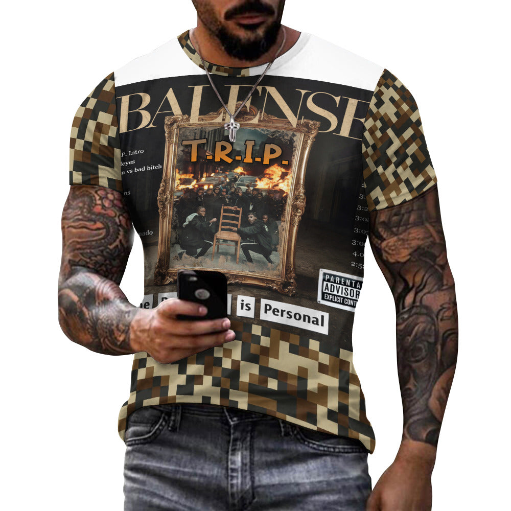 T.R.I.P. Albumcover Pixlated Tee Mens