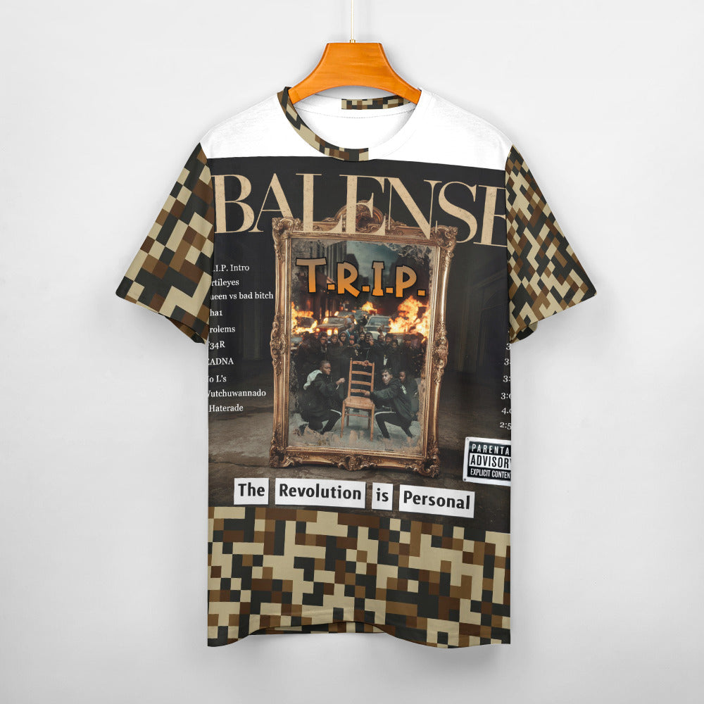 T.R.I.P. Albumcover Pixlated Tee Mens