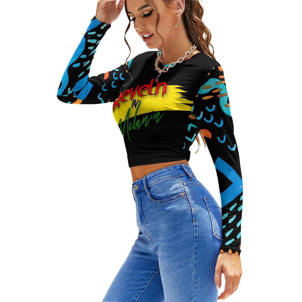 Womens Revel’n in Melanin Backless T-shirt