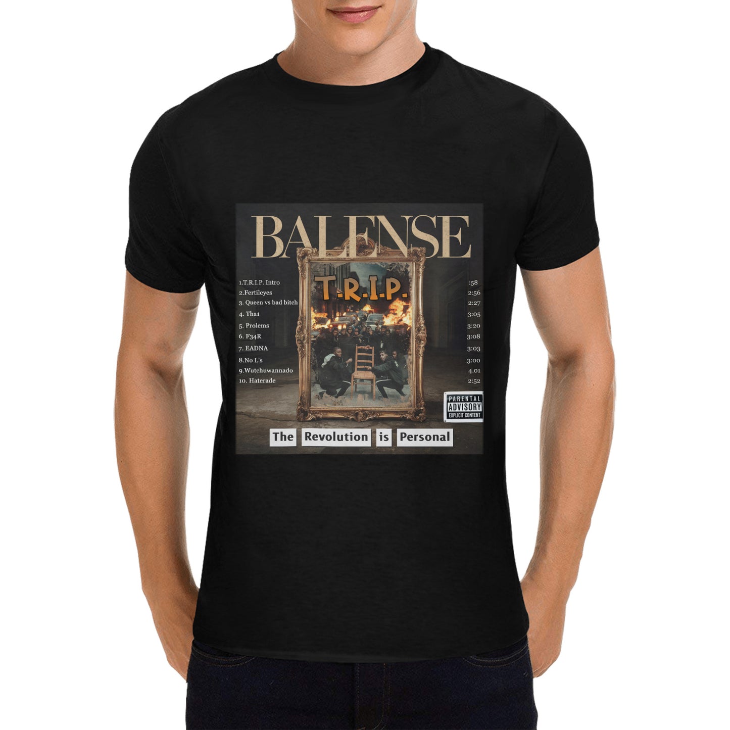 T.R.I.P. Album Cover T-shirt 100% Cotton