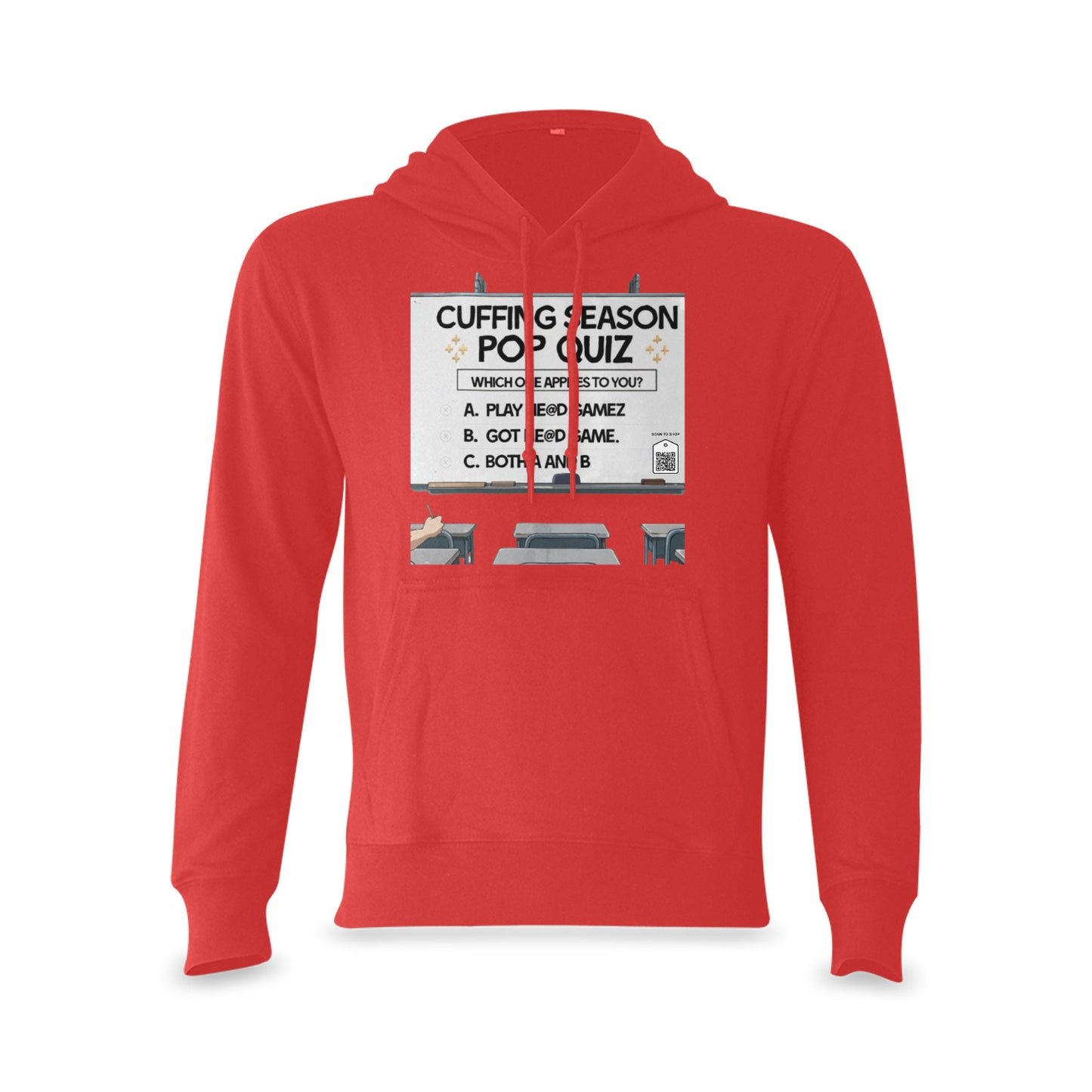 Balense.net Cuffing Season Quiz novelty 100% Cotton Classic Hoodie