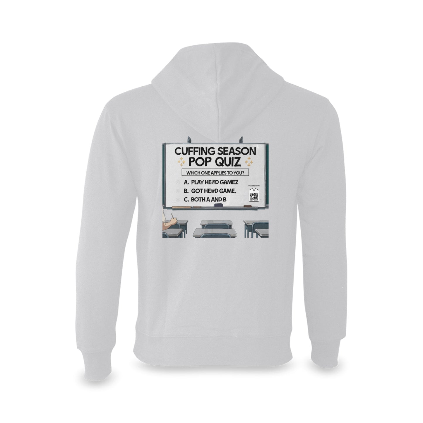 Balense.net Cuffing Season Quiz novelty 100% Cotton Classic Hoodie