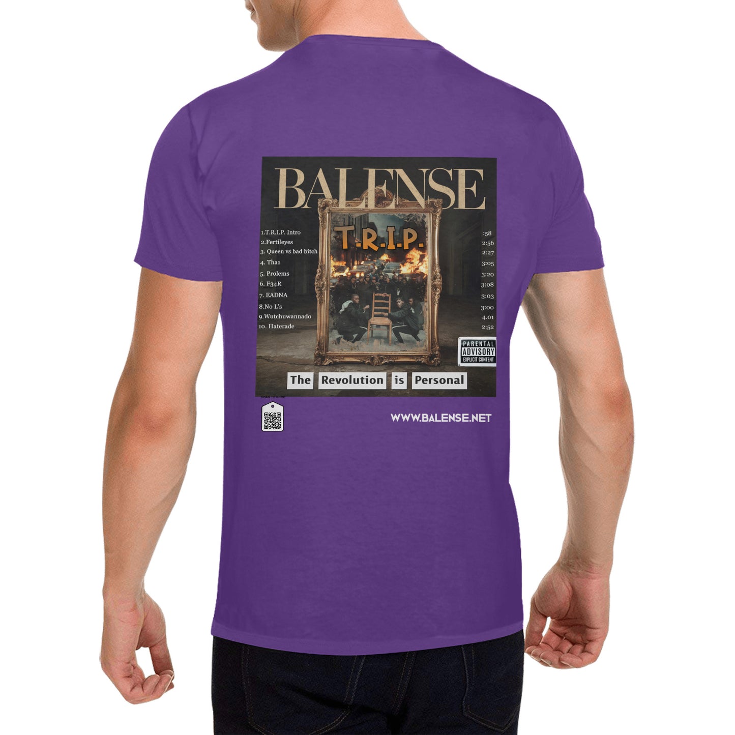 T.R.I.P. Album Cover T-shirt 100% Cotton
