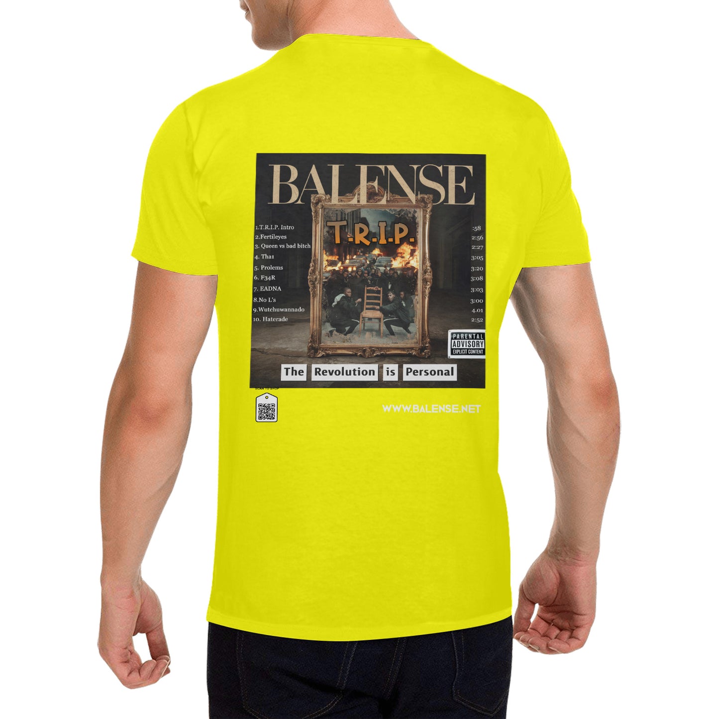 T.R.I.P. Album Cover T-shirt 100% Cotton