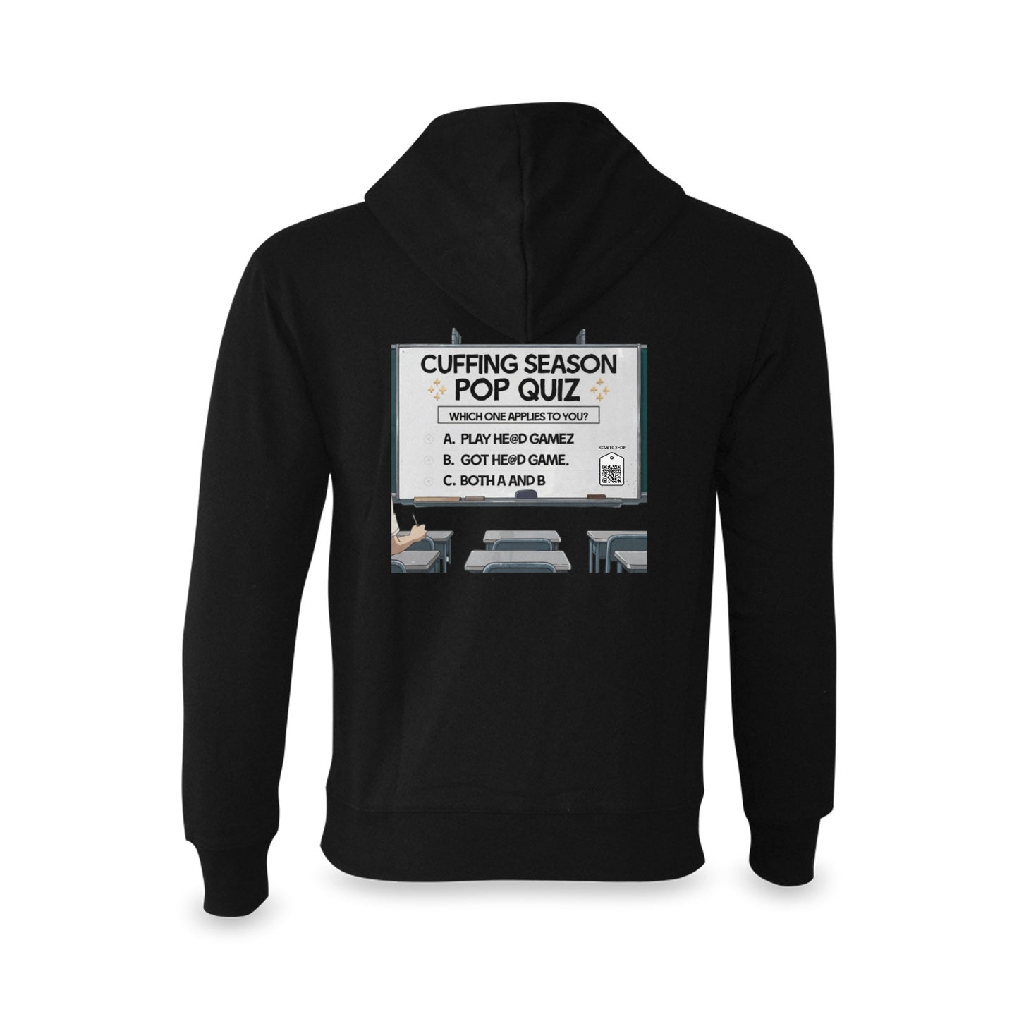 Balense.net Cuffing Season Quiz novelty 100% Cotton Classic Hoodie