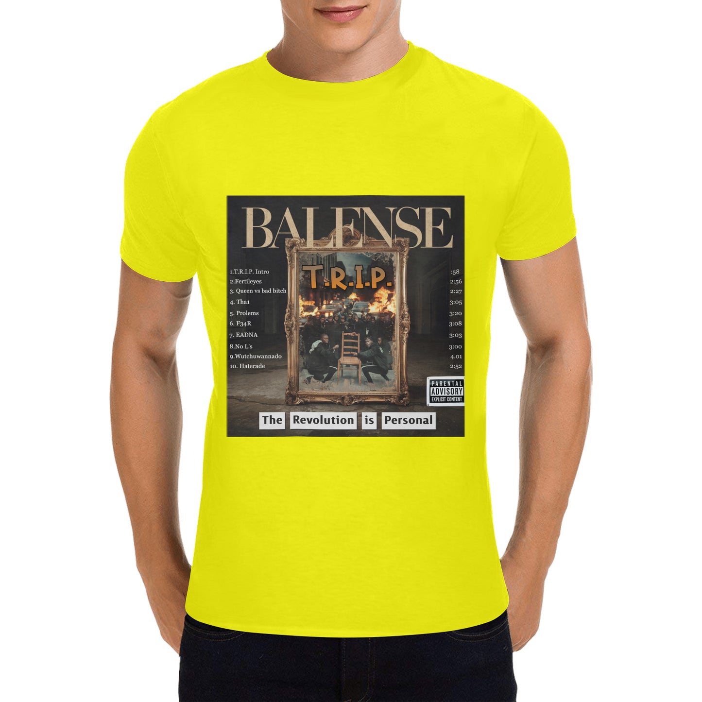 T.R.I.P. Album Cover T-shirt 100% Cotton