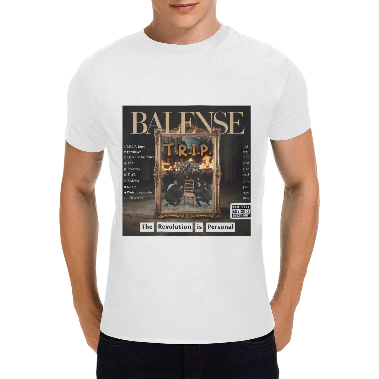 T.R.I.P. Album Cover T-shirt 100% Cotton